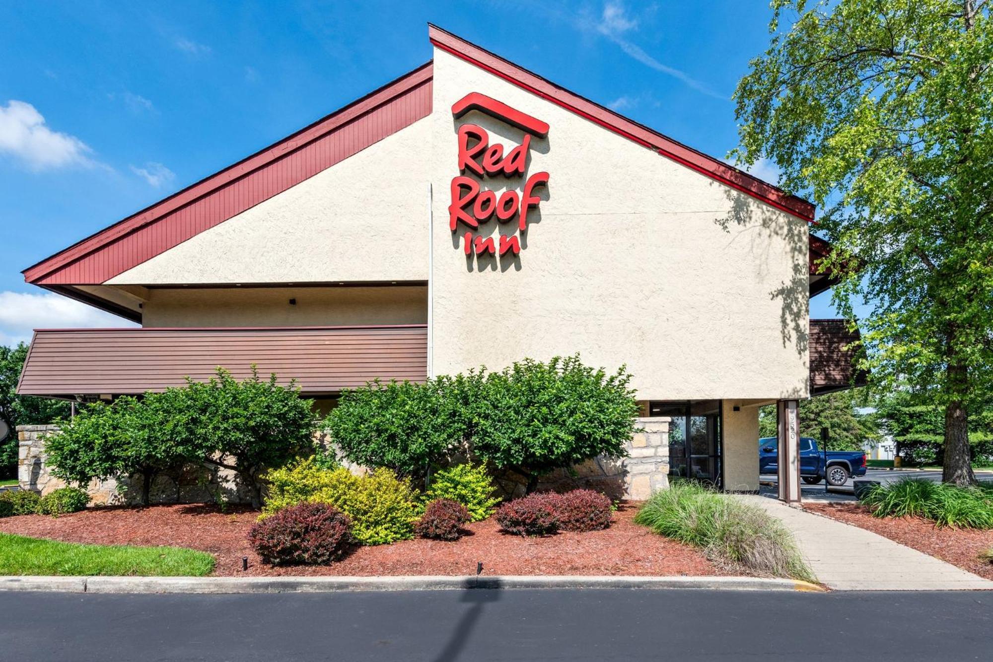 Red Roof Inn Indianapolis North - College Park Экстерьер фото